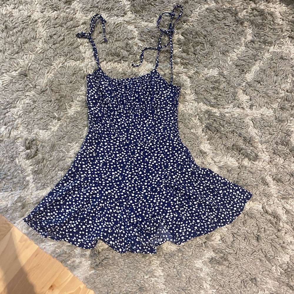 NWOT- navy blue romper